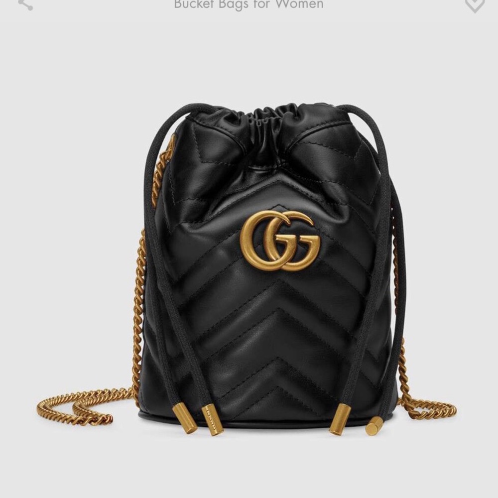 Gucci GG Marmont mini bucket bag